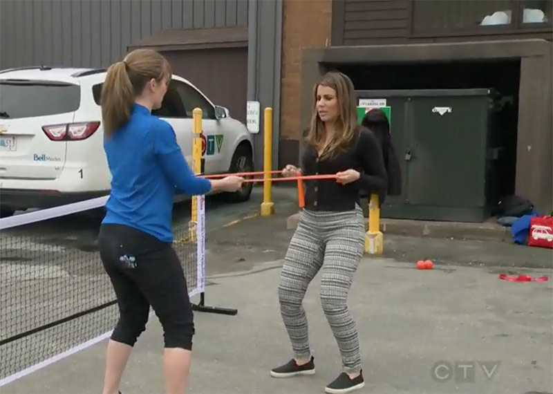Living Well on CTV: Pickle Ball Participation