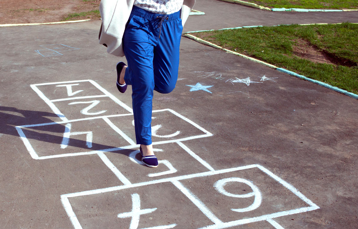 How are your hopscotch skills?
